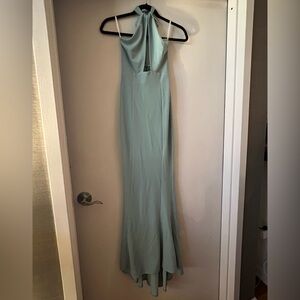 Sabo Skirt Strapless Mint Dress